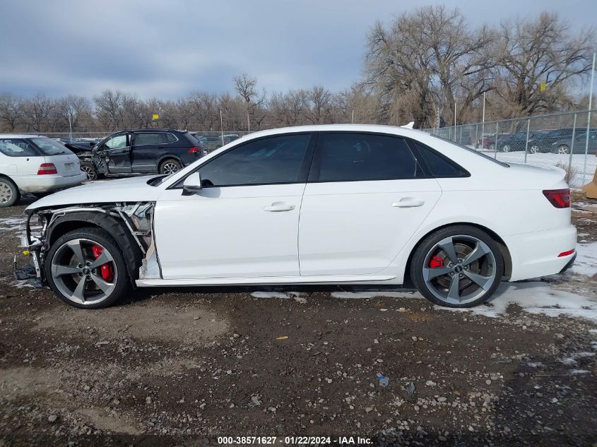 2018 AUDI S4 PREMIUM PLUS - WAUB4AF44JA132197