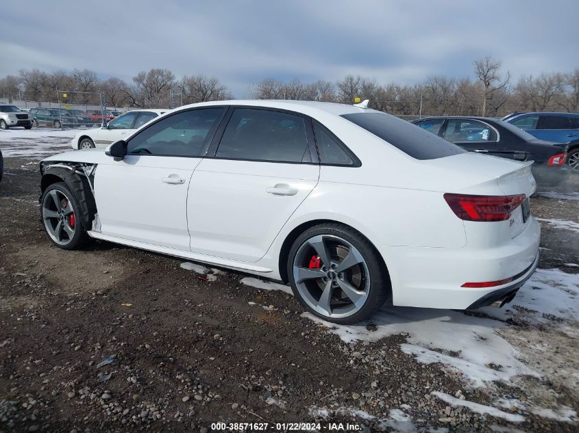 2018 AUDI S4 PREMIUM PLUS - WAUB4AF44JA132197