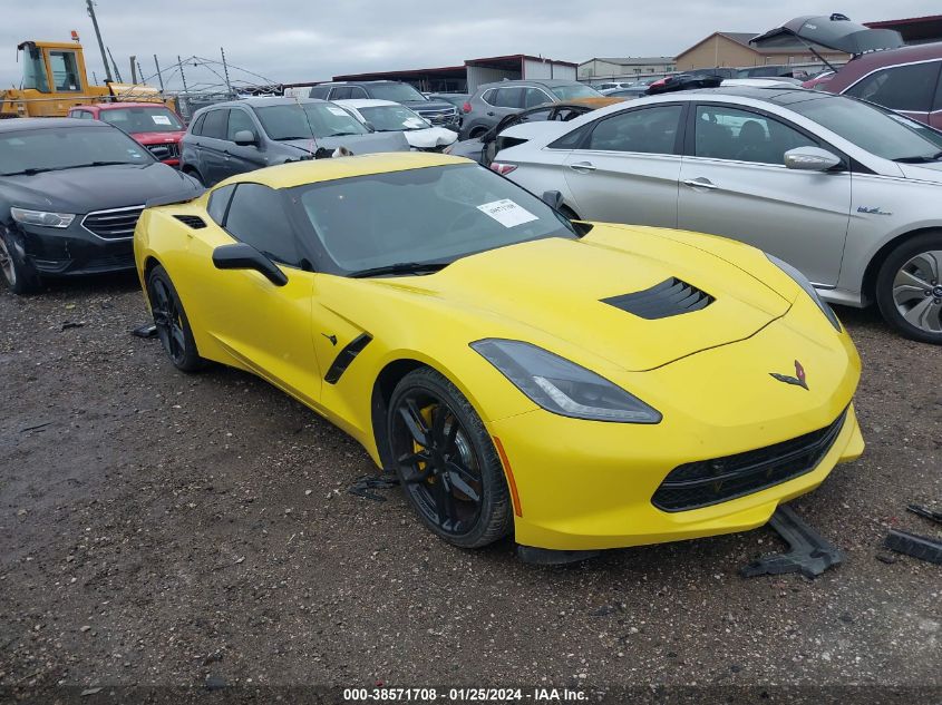 Lot #2541532915 2016 CHEVROLET CORVETTE STINGRAY Z51 salvage car