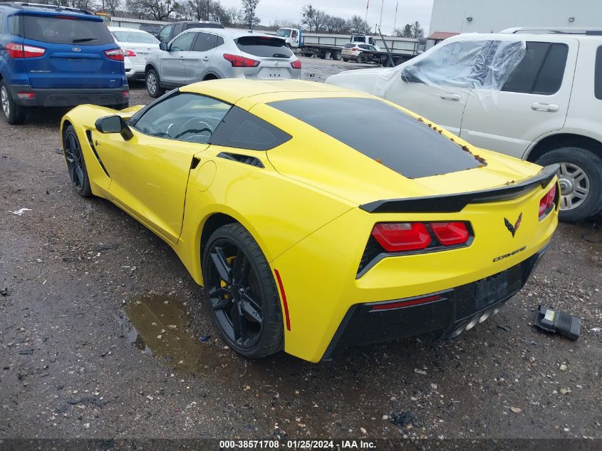 2016 CHEVROLET CORVETTE STINGRAY Z51 3LT - 1G1YM2D7XG5107797