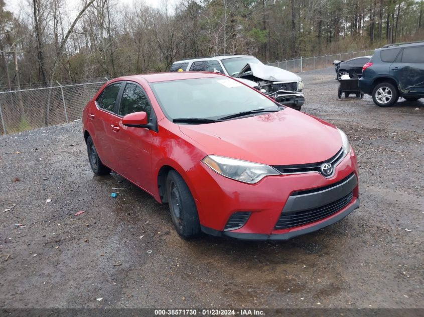 2016 TOYOTA COROLLA LE - 2T1BURHE5GC744842