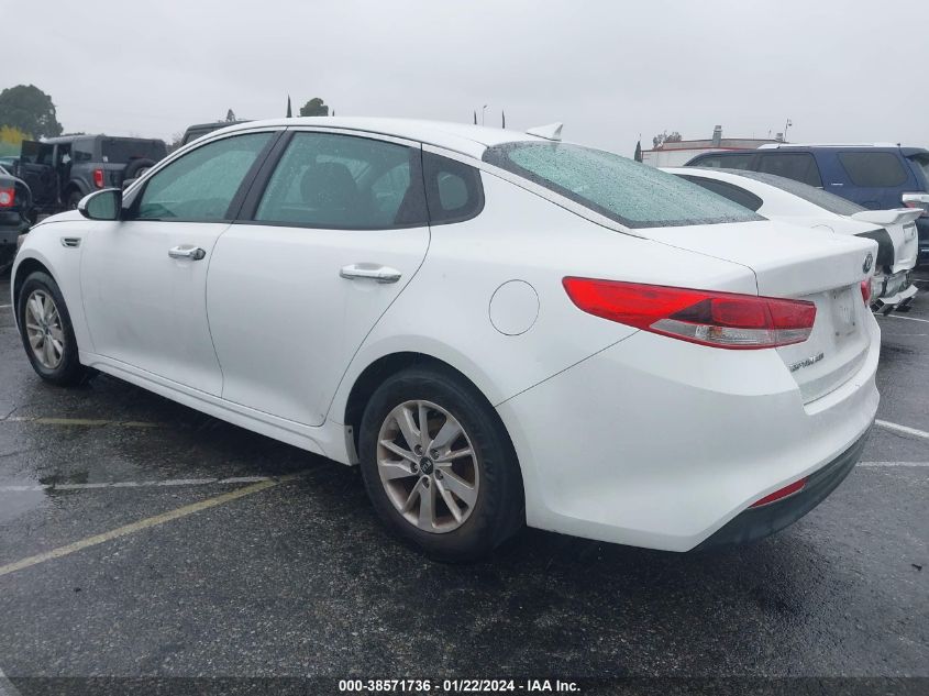 2016 KIA OPTIMA LX - 5XXGT4L39GG035910