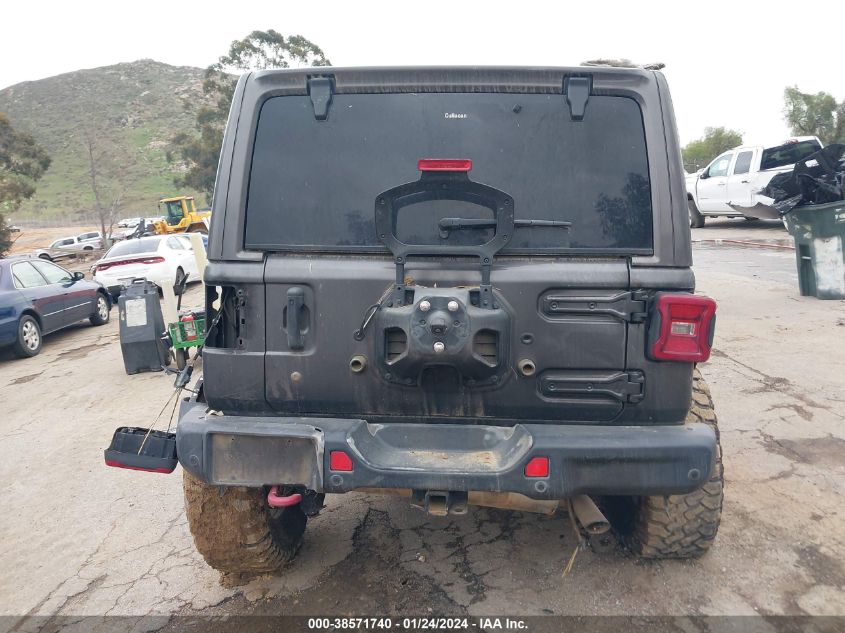 2018 JEEP WRANGLER UNLIMITED RUBICON 4X4 - 1C4HJXFG8JW202791