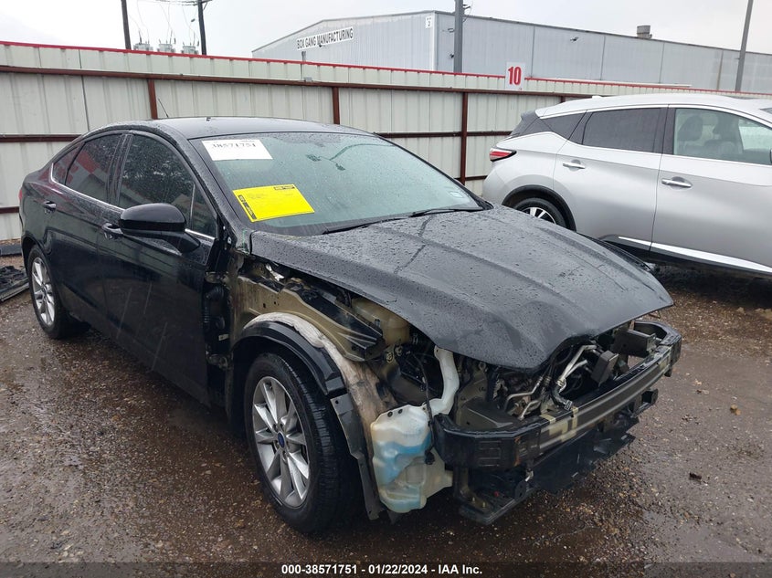 VIN 3FA6P0H76HR145147 2017 FORD FUSION SE