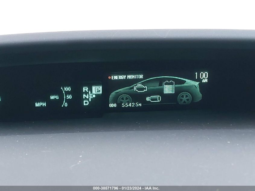2015 TOYOTA PRIUS - 0JTDKN3DU9F044591