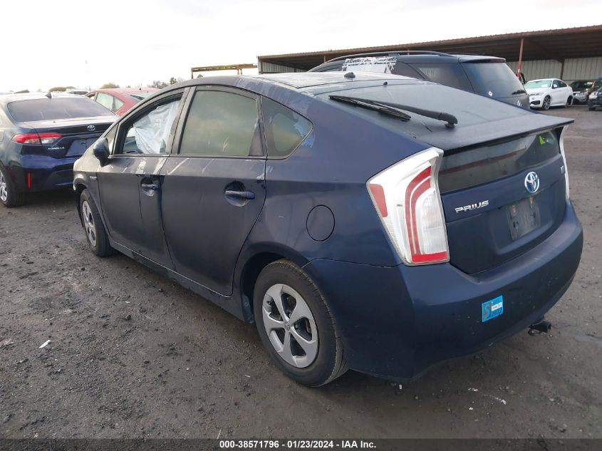2015 TOYOTA PRIUS - 0JTDKN3DU9F044591