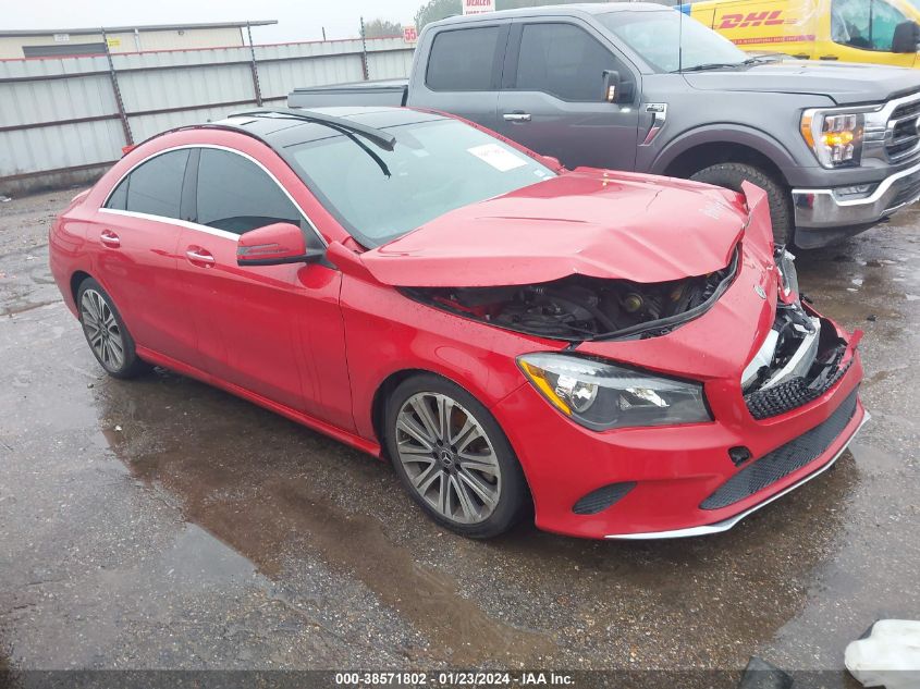 2018 MERCEDES-BENZ CLA 250 250 - WDDSJ4EB5JN571887