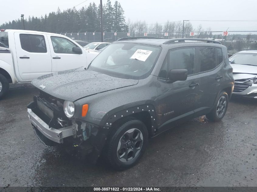 2017 JEEP RENEGADE SPORT - ZACCJAAB2HPF54758