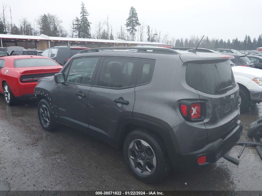 2017 JEEP RENEGADE SPORT - ZACCJAAB2HPF54758