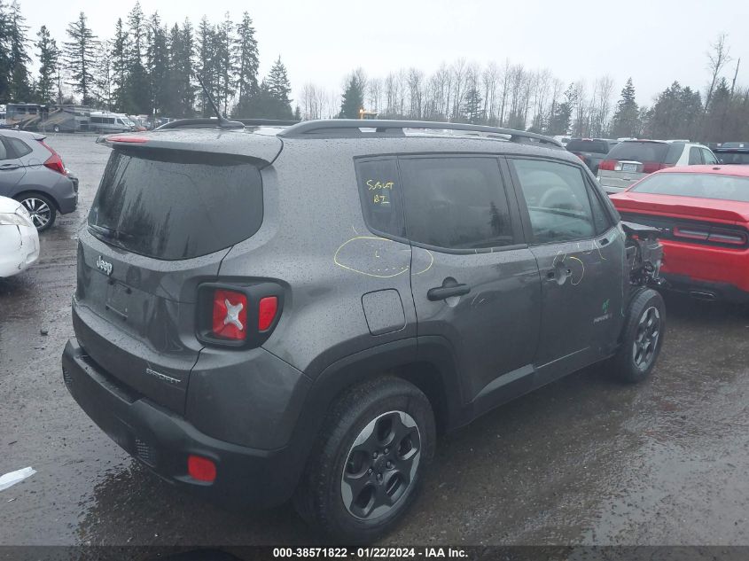 2017 JEEP RENEGADE SPORT - ZACCJAAB2HPF54758