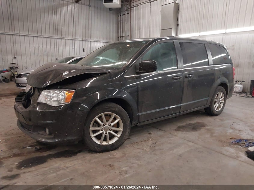 VIN 2C4RDGCG3JR326184 2018 DODGE GRAND CARAVAN SXT