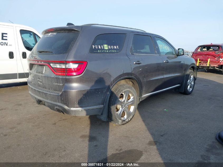 2014 DODGE DURANGO LIMITED - 1C4RDJDG0EC361193
