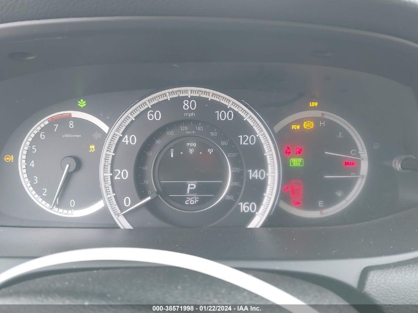 2014 HONDA ACCORD EXL - 1HGCR3F82EA012929