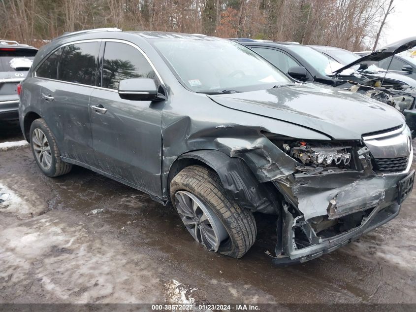 2014 ACURA MDX TECHNOLOGY PACKAGE - 5FRYD4H40EB025736