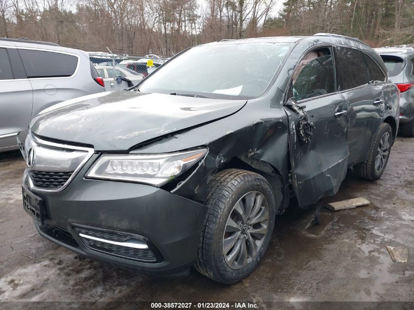 2014 ACURA MDX TECHNOLOGY PACKAGE - 5FRYD4H40EB025736