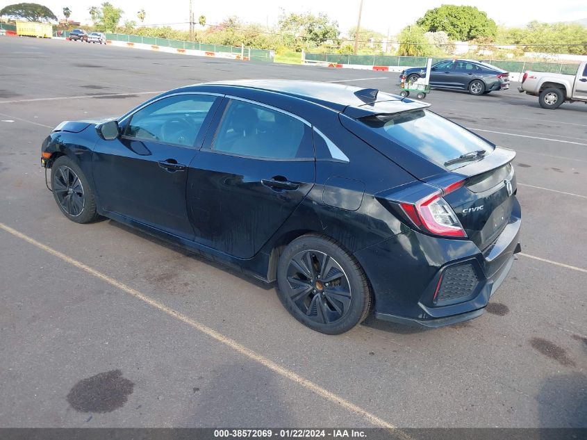 2017 HONDA CIVIC EX - SHHFK7H53HU220984