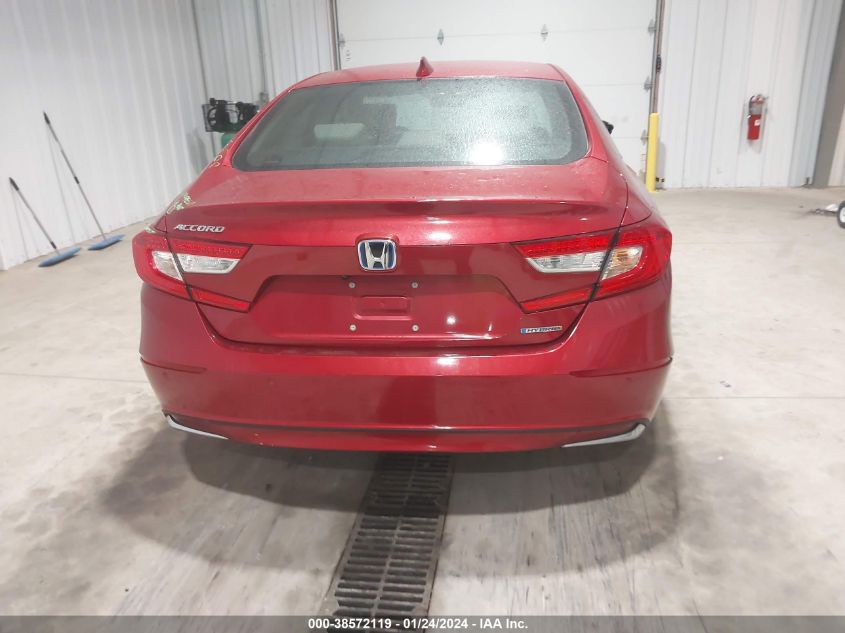 2021 HONDA ACCORD HYBRID EXL - 1HGCV3F54MA008204