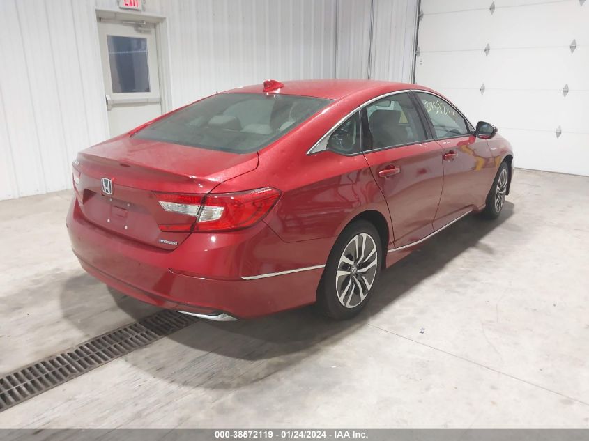 2021 HONDA ACCORD HYBRID EXL - 1HGCV3F54MA008204