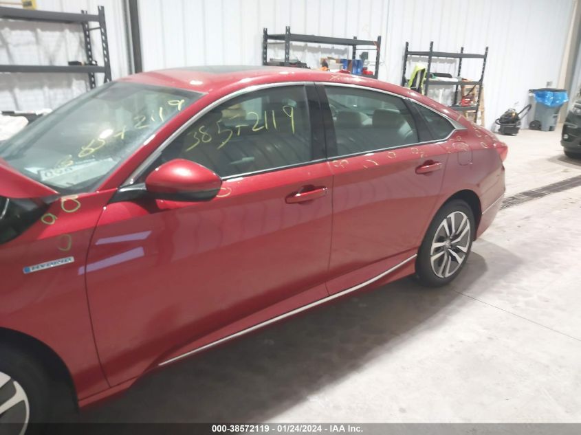 2021 HONDA ACCORD HYBRID EXL - 1HGCV3F54MA008204