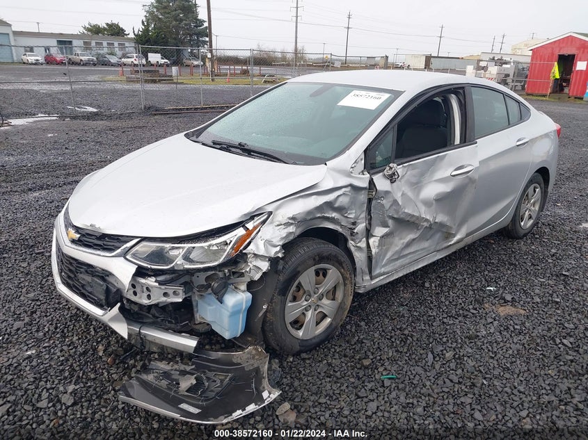 VIN 1G1BC5SM3H7130489 2017 CHEVROLET CRUZE LS