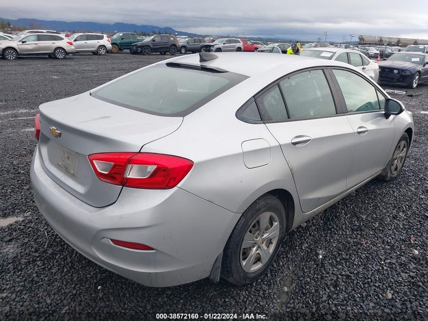 VIN 1G1BC5SM3H7130489 2017 CHEVROLET CRUZE LS