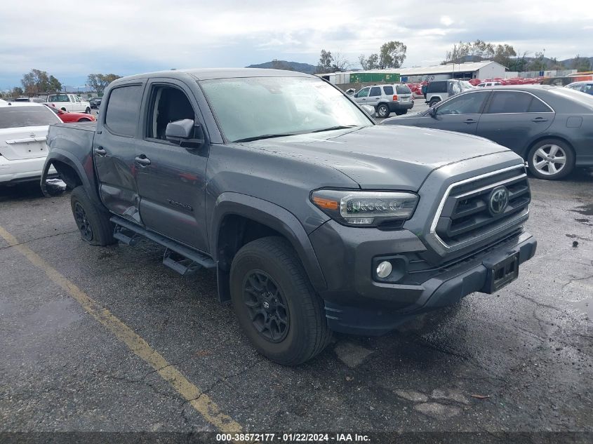 Lot #2524271648 2021 TOYOTA TACOMA SR5 V6 salvage car