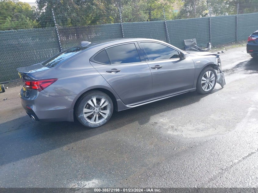 VIN 19UUB1F66KA005828 2019 ACURA TLX TECHNOLOGY/A-SPEC