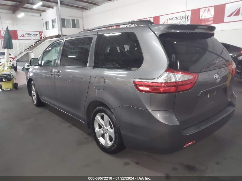 2015 TOYOTA SIENNA LE 8 PASSENGER - 5TDKK3DC0FS640742