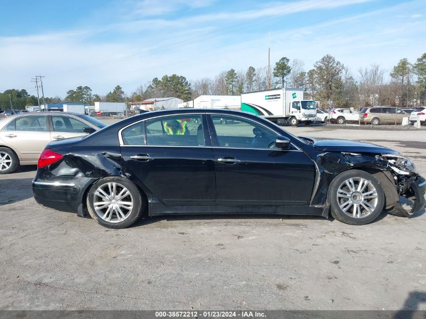 2013 HYUNDAI GENESIS 3.8 - KMHGC4DD9DU221665
