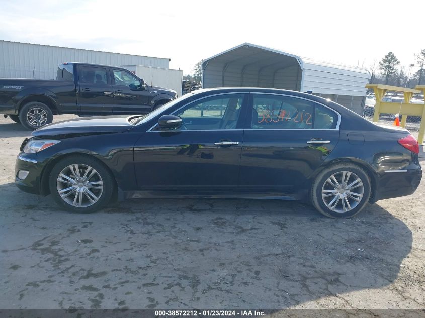 2013 HYUNDAI GENESIS 3.8 - KMHGC4DD9DU221665