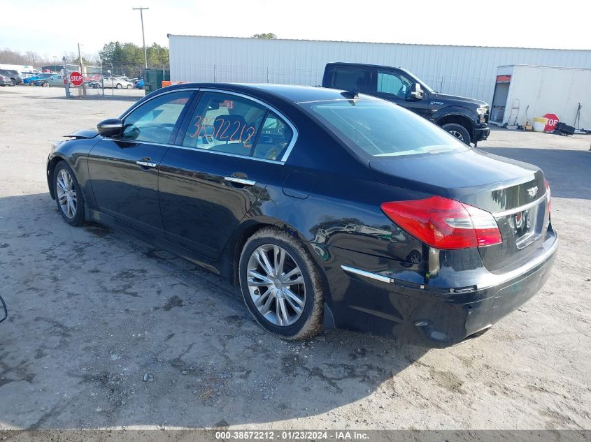 2013 HYUNDAI GENESIS 3.8 - KMHGC4DD9DU221665