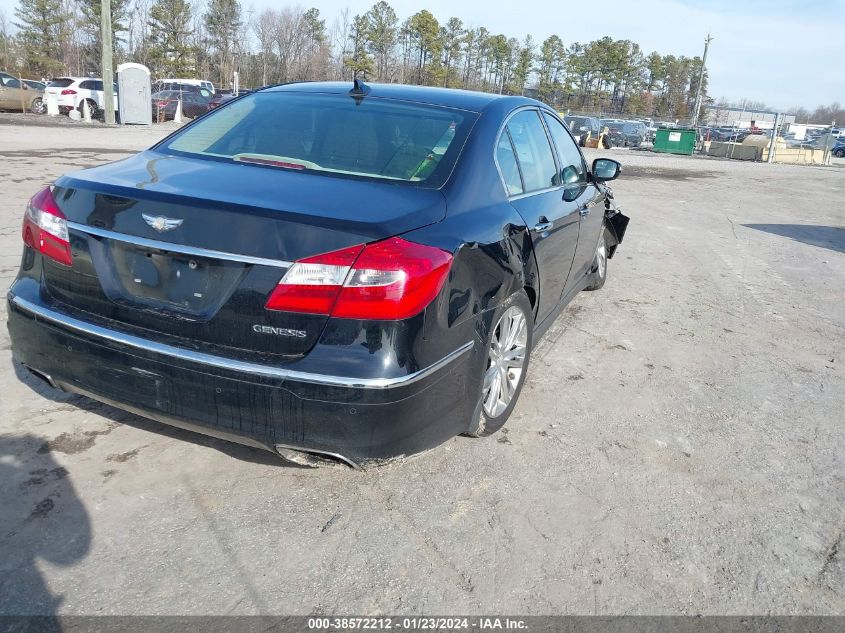 2013 HYUNDAI GENESIS 3.8 - KMHGC4DD9DU221665