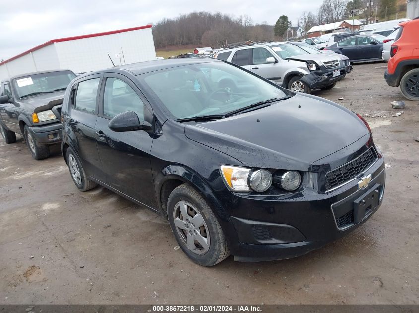 2016 CHEVROLET SONIC LS MANUAL - 1G1JB6SGXG4165920