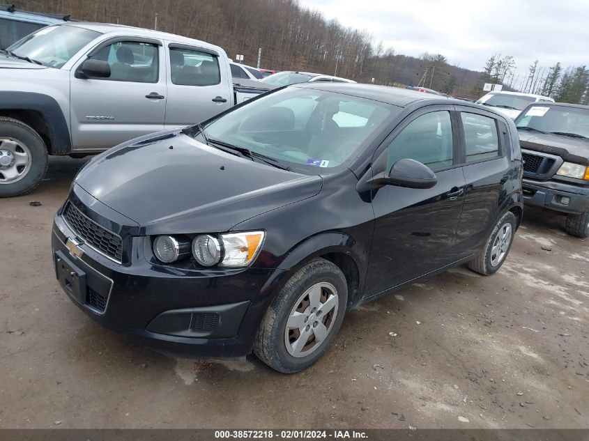 2016 CHEVROLET SONIC LS MANUAL - 1G1JB6SGXG4165920