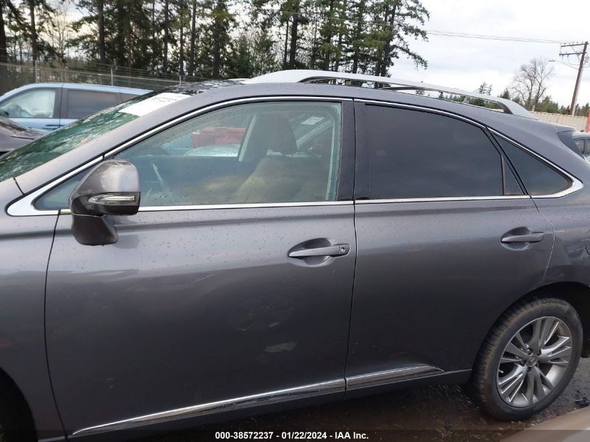 2013 LEXUS RX 350 - 2T2BK1BA5DC183756