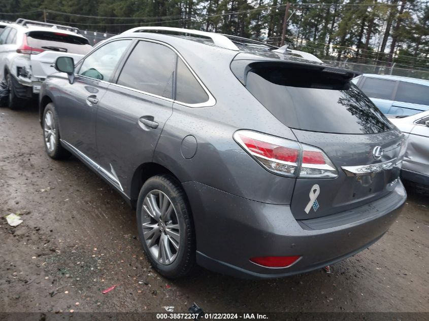 2013 LEXUS RX 350 - 2T2BK1BA5DC183756