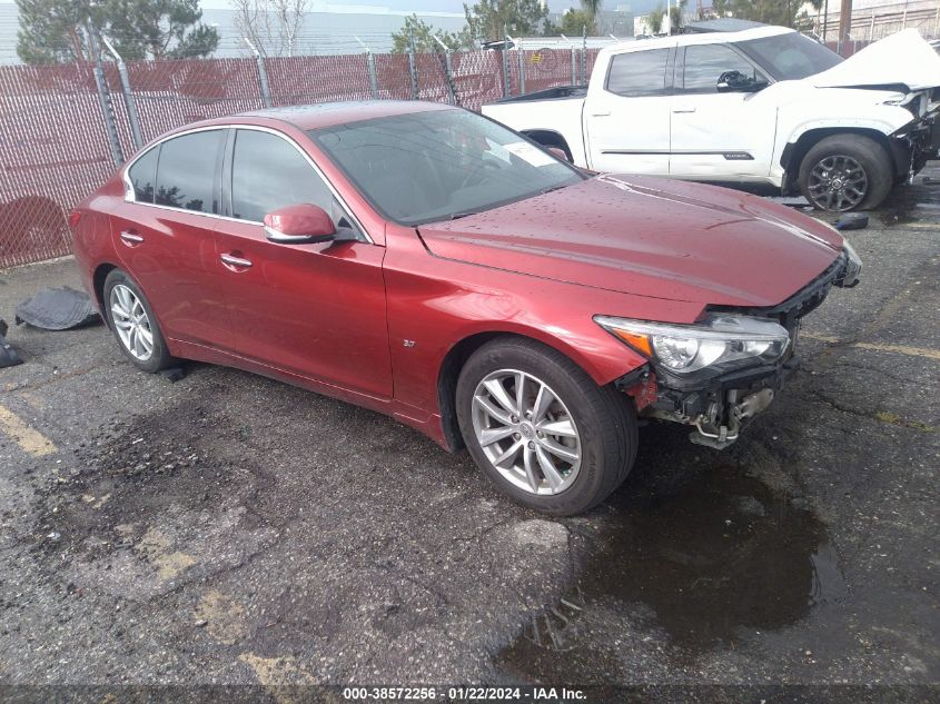 2015 INFINITI Q50 PREMIUM/SPORT - JN1BV7AP0FM355348