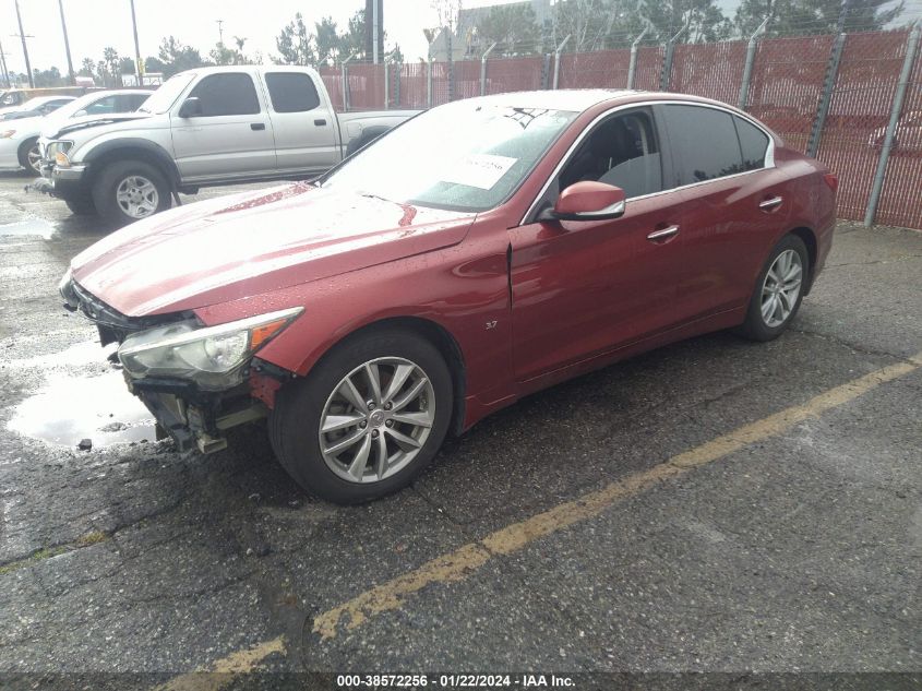2015 INFINITI Q50 PREMIUM/SPORT - JN1BV7AP0FM355348