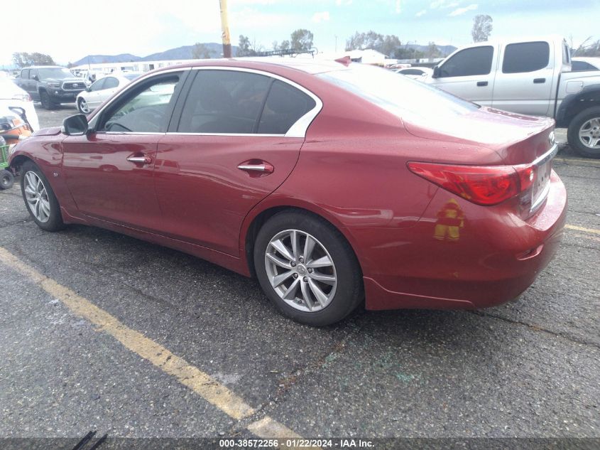 2015 INFINITI Q50 PREMIUM/SPORT - JN1BV7AP0FM355348