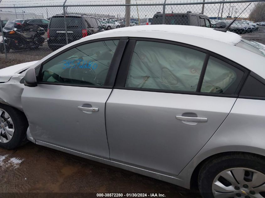 2013 CHEVROLET CRUZE LS AUTO - 1G1PA5SH4D7240606