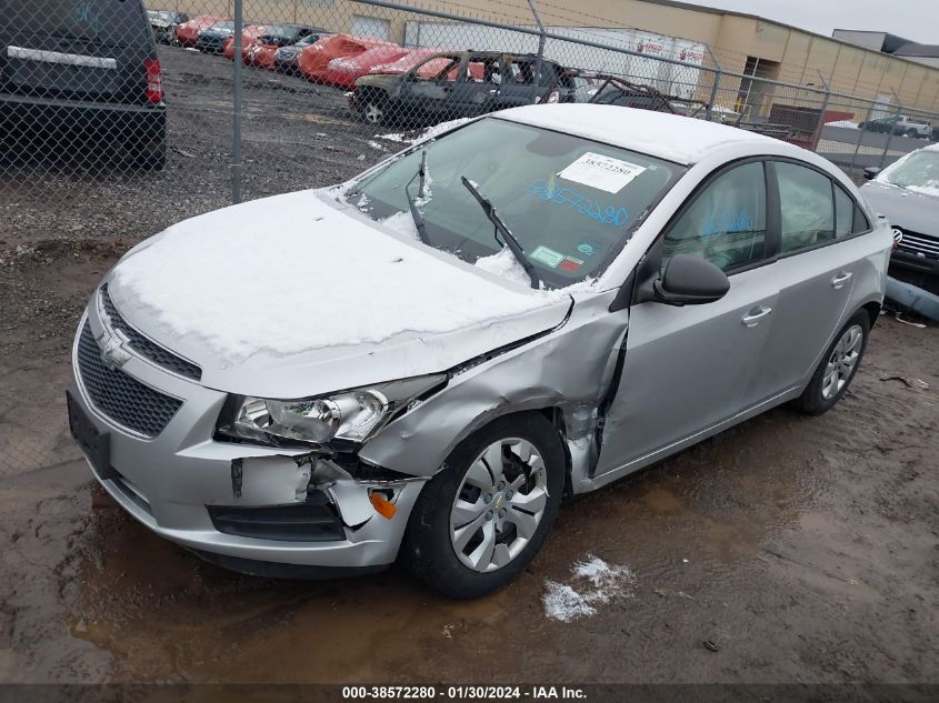 2013 CHEVROLET CRUZE LS AUTO - 1G1PA5SH4D7240606