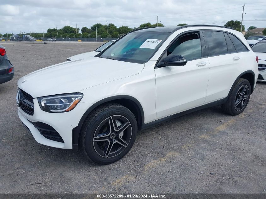2021 MERCEDES-BENZ GLC 300 300 - W1N0G8DB4MV312717