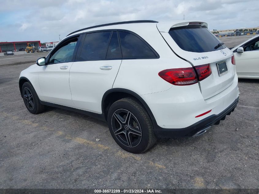 2021 MERCEDES-BENZ GLC 300 300 - W1N0G8DB4MV312717