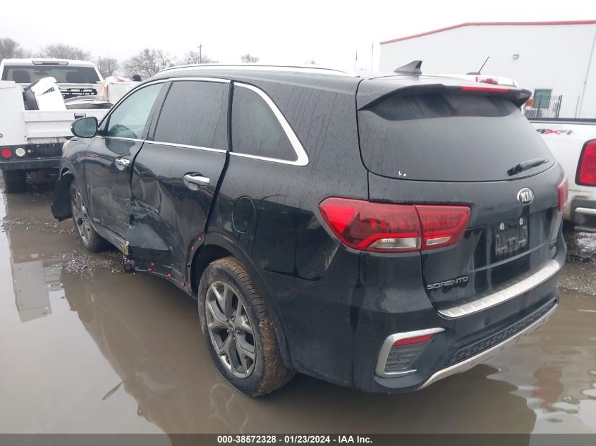 2019 KIA SORENTO SX/SXL - 5XYPKDA54KG442805