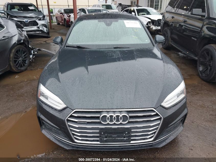 2018 AUDI A5 2.0T PREMIUM - WAUDNCF57JA007284