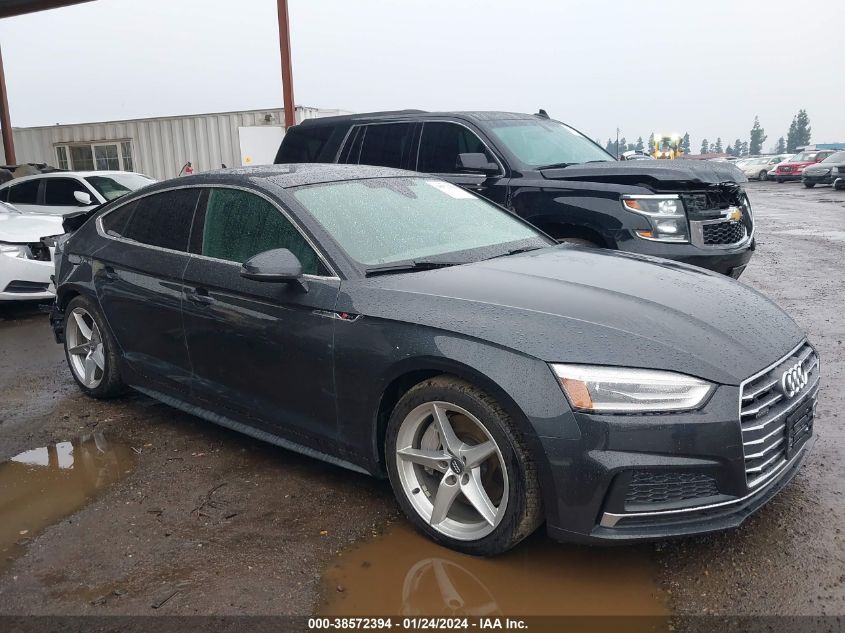 2018 AUDI A5 2.0T PREMIUM - WAUDNCF57JA007284