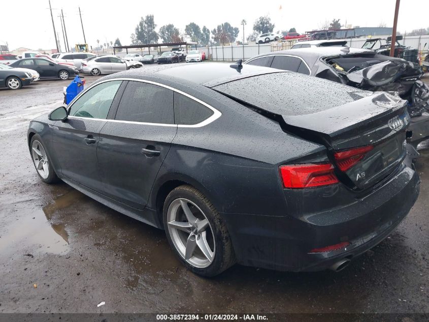 2018 AUDI A5 2.0T PREMIUM - WAUDNCF57JA007284