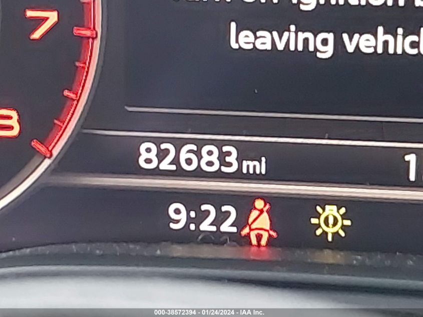 2018 AUDI A5 2.0T PREMIUM - WAUDNCF57JA007284
