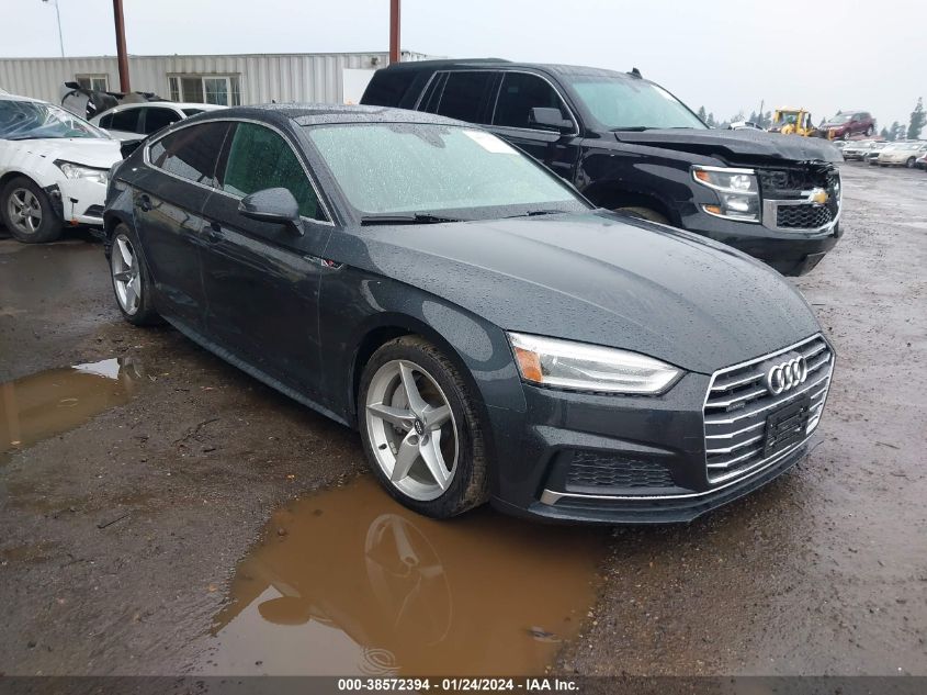 2018 AUDI A5 2.0T PREMIUM - WAUDNCF57JA007284
