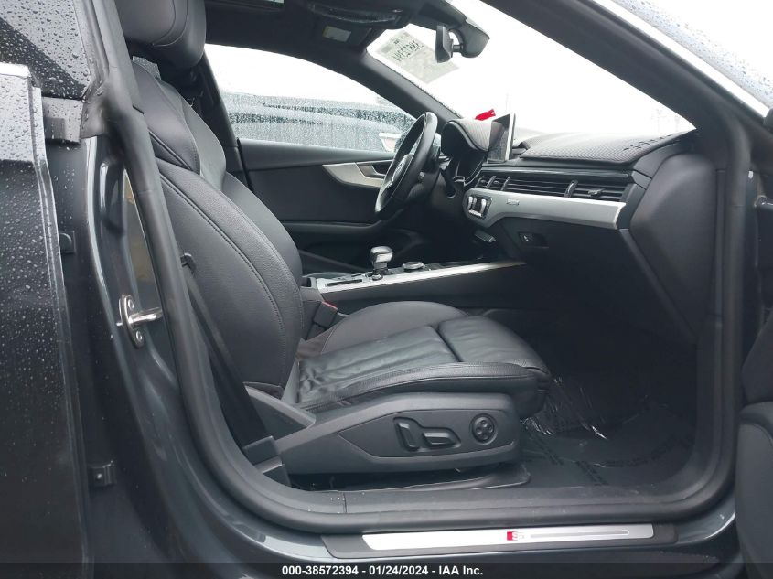2018 AUDI A5 2.0T PREMIUM - WAUDNCF57JA007284